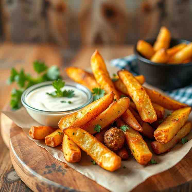 Crunchy Potato Wedges Recipe - Better Than Fries